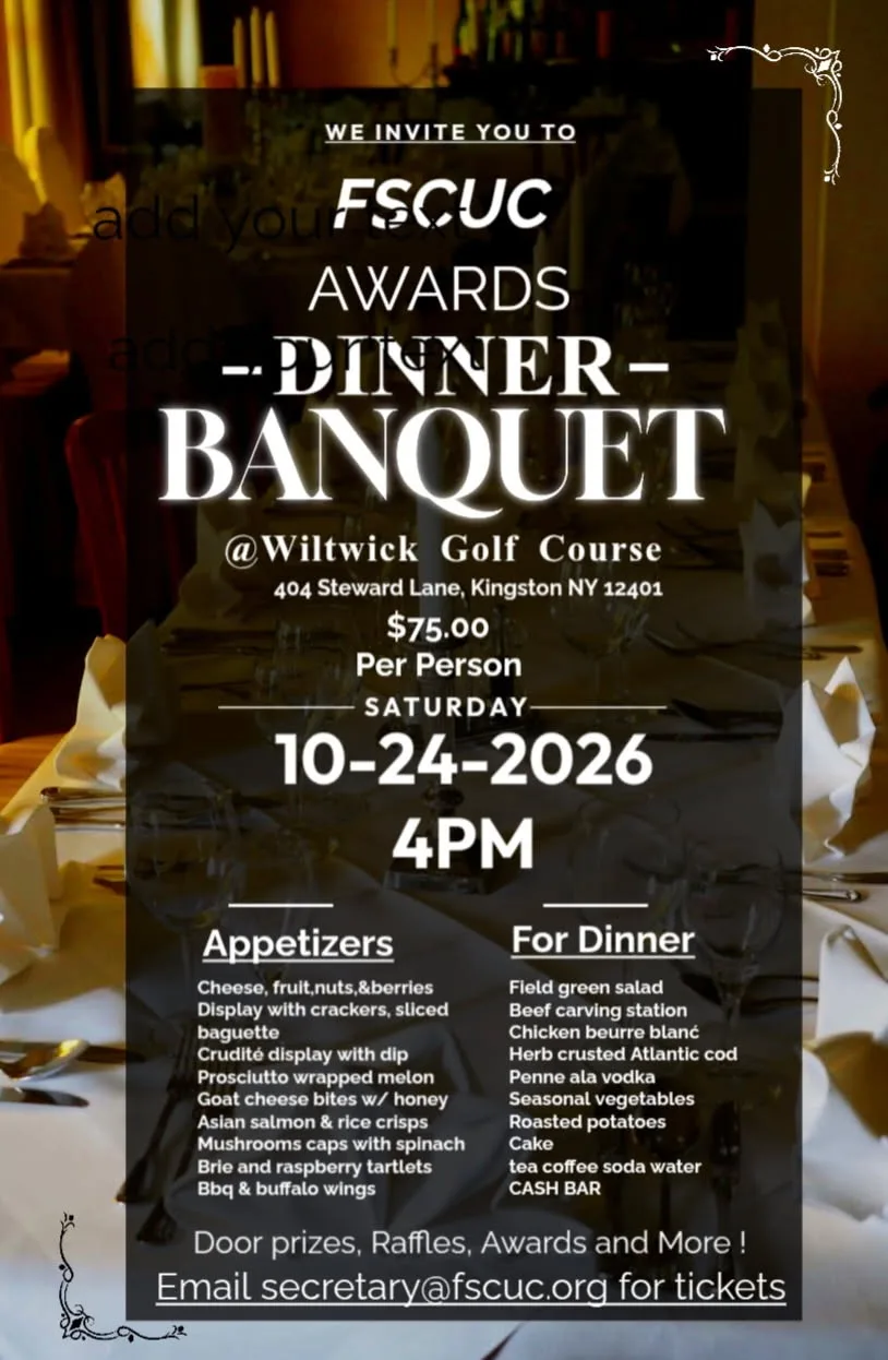 FSCUC Awards Dinner Banquet