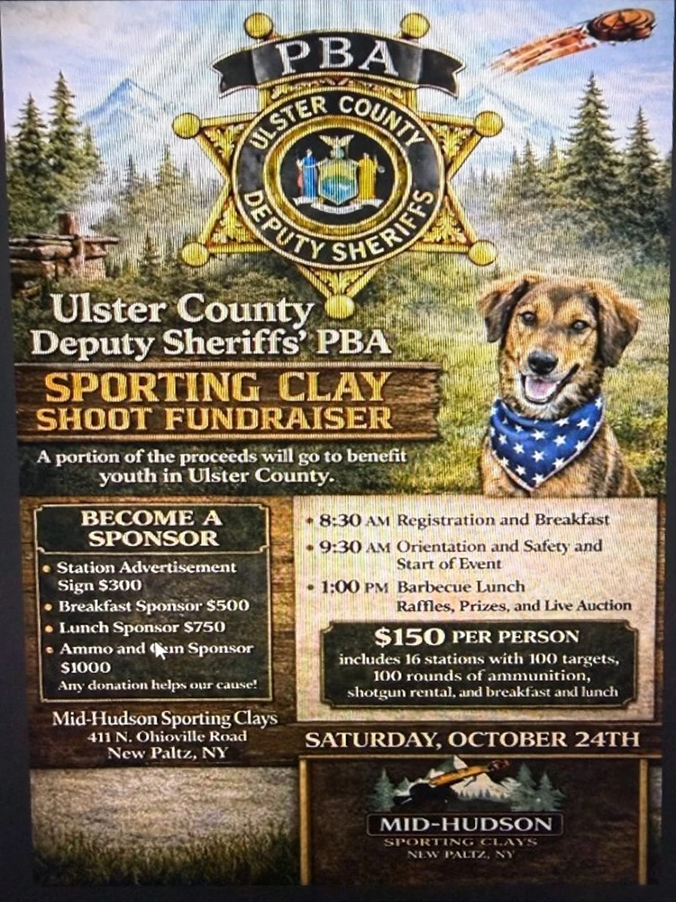 Ulster County Deputy Sheriffs’ PBA Sporting Clay Shoot Fundraiser