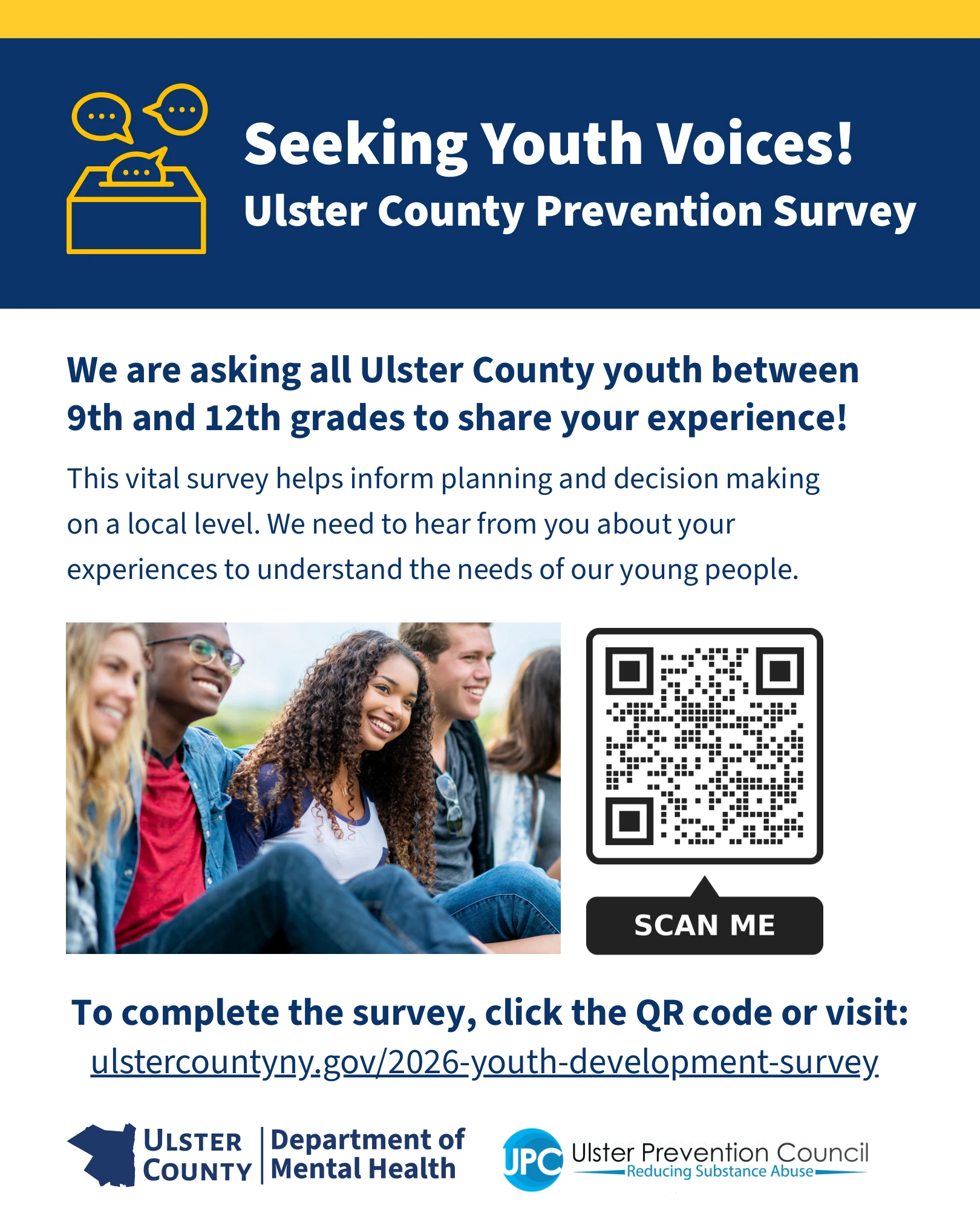 Seeking Youth Voices: Ulster County Prevention Survey