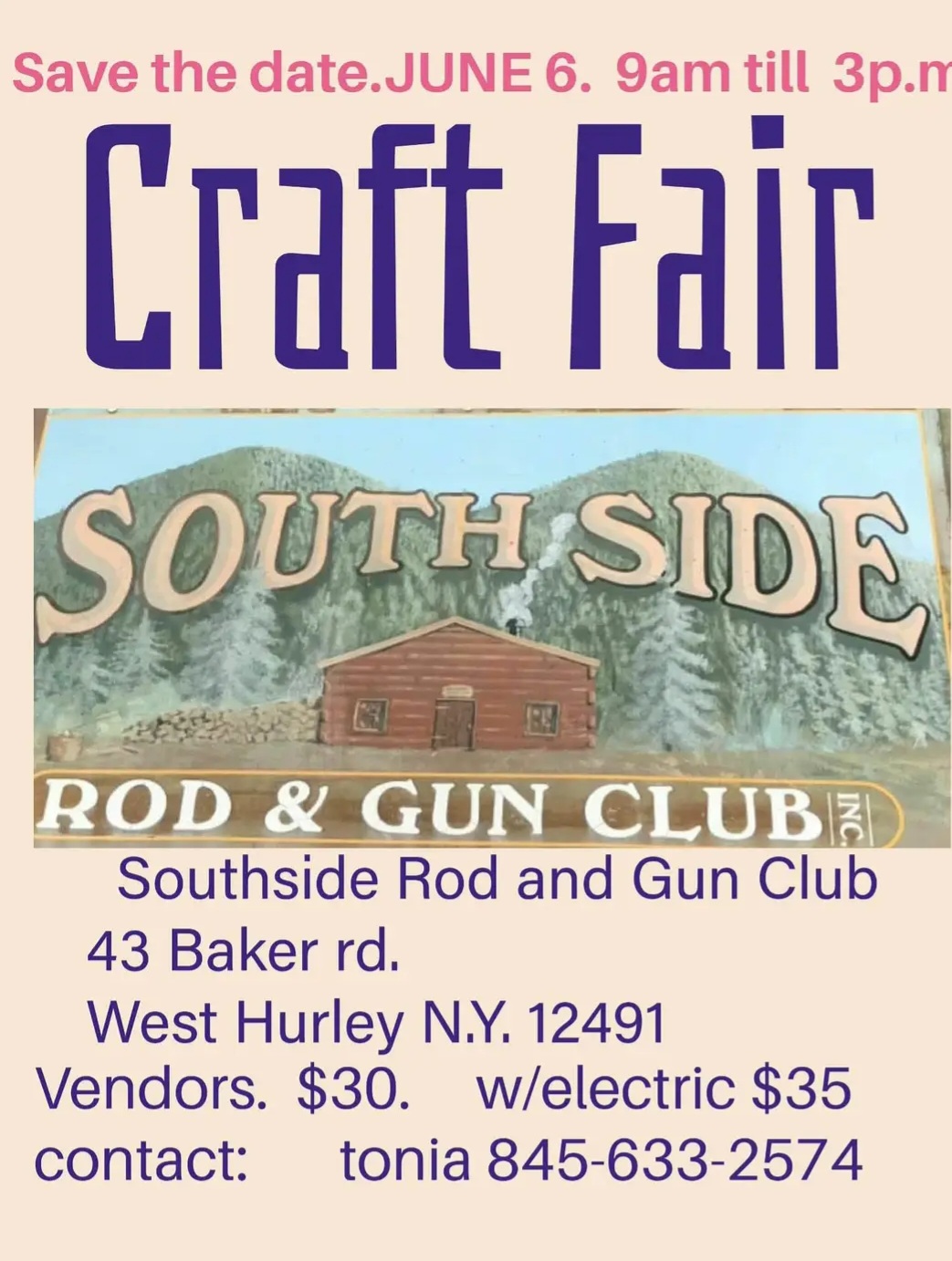 Craft Fair at Southside Rod & Gun Club