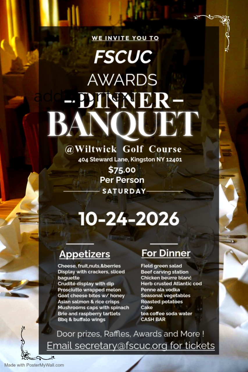 FSCUC Awards Dinner Banquet