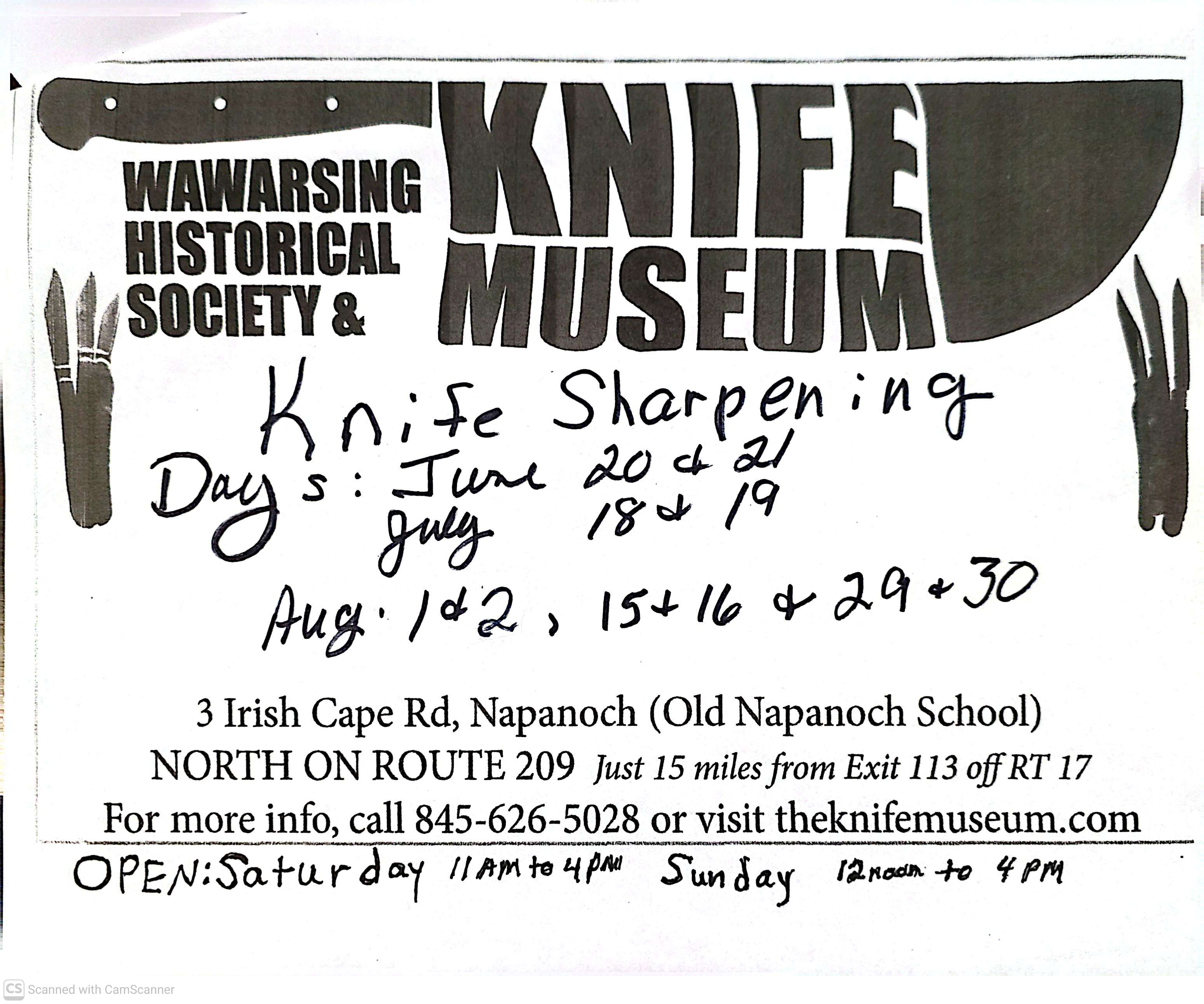 Wawarsing Historical Society & Knife Museum