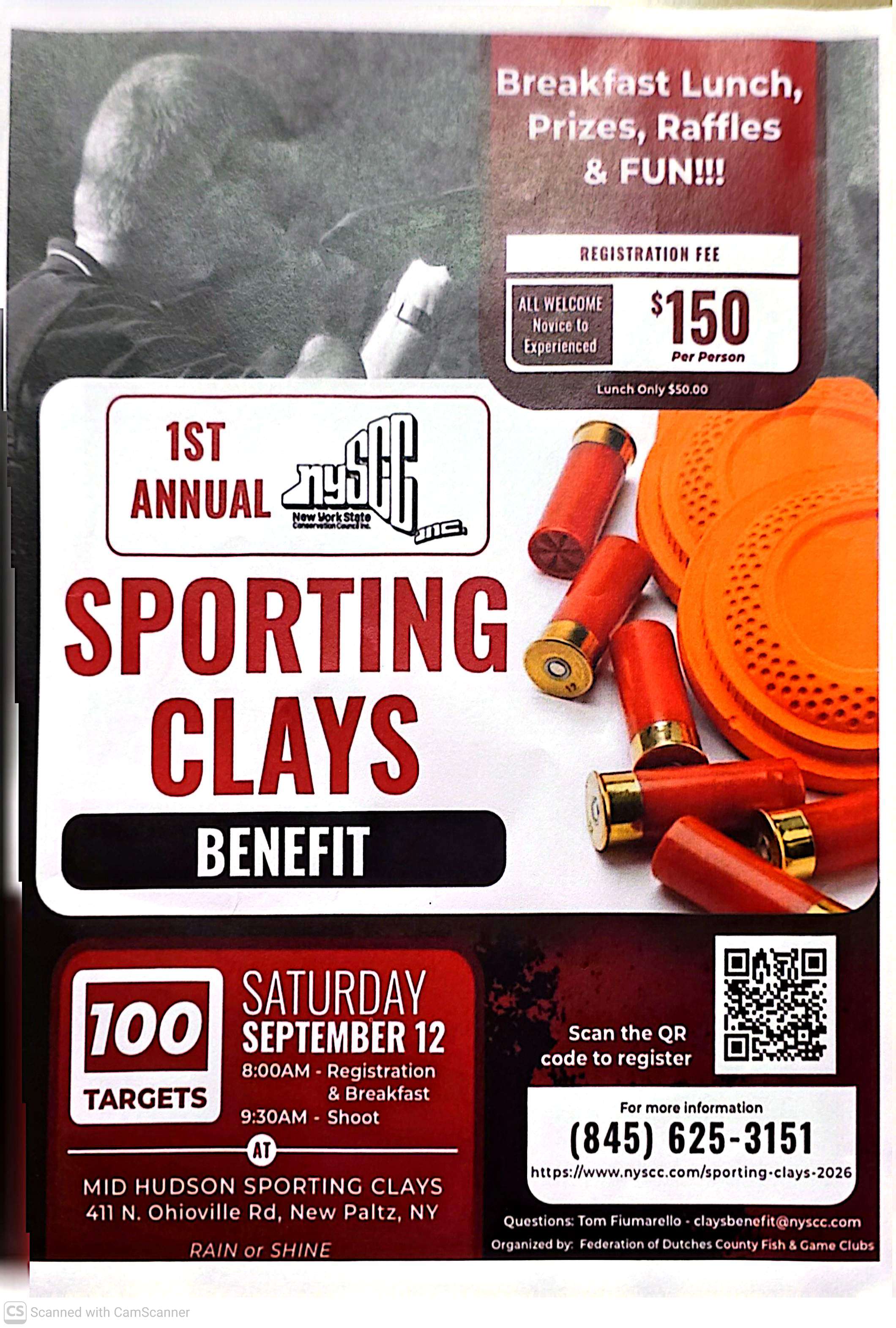 1st Annual Sporting Clays Benefit