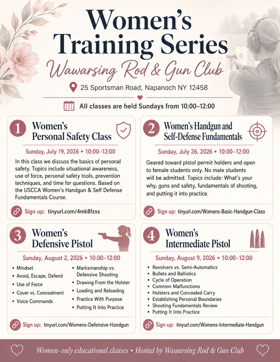 Women's Personal Safety Class